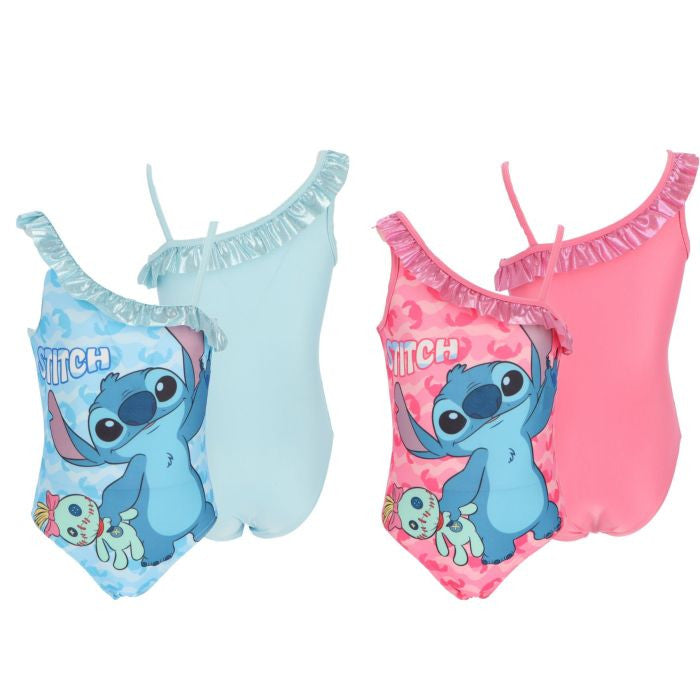 Disney Lilo un Stitch Scrump bērnu peldkostīms, peldēšanai 3-8 gadi