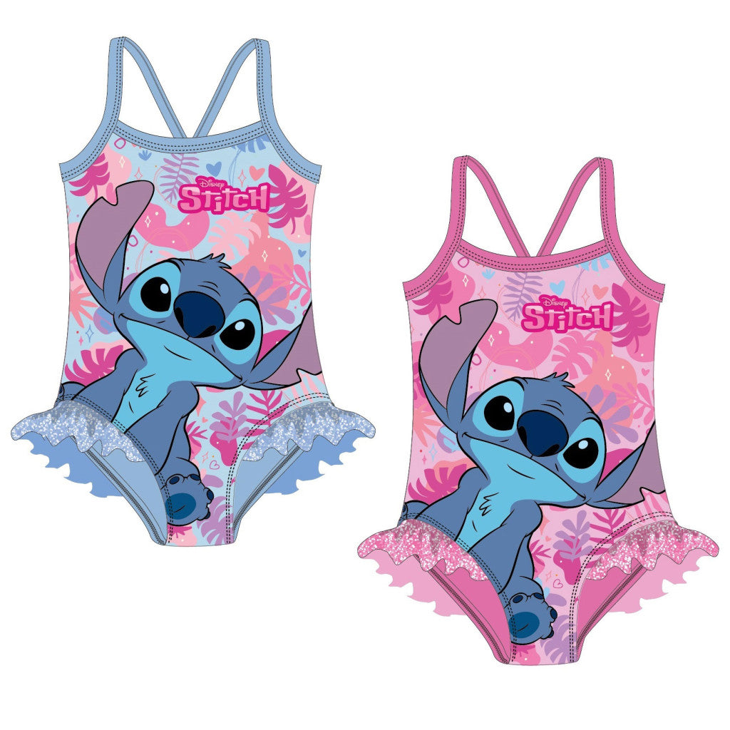Disney Lilo un Stitch Bliss bērnu peldkostīms, peldētājs 3-8 gadi