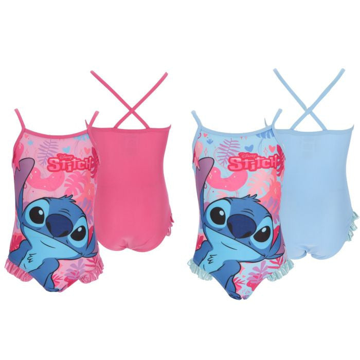 Disney Lilo un Stitch Bliss bērnu peldkostīms, peldētājs 3-8 gadi