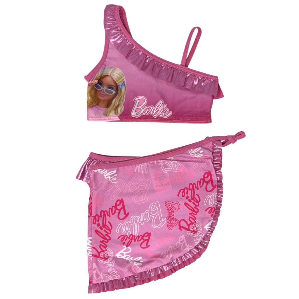 Barbie Style bērnu bikini un sarongu komplekts 3-8 gadi