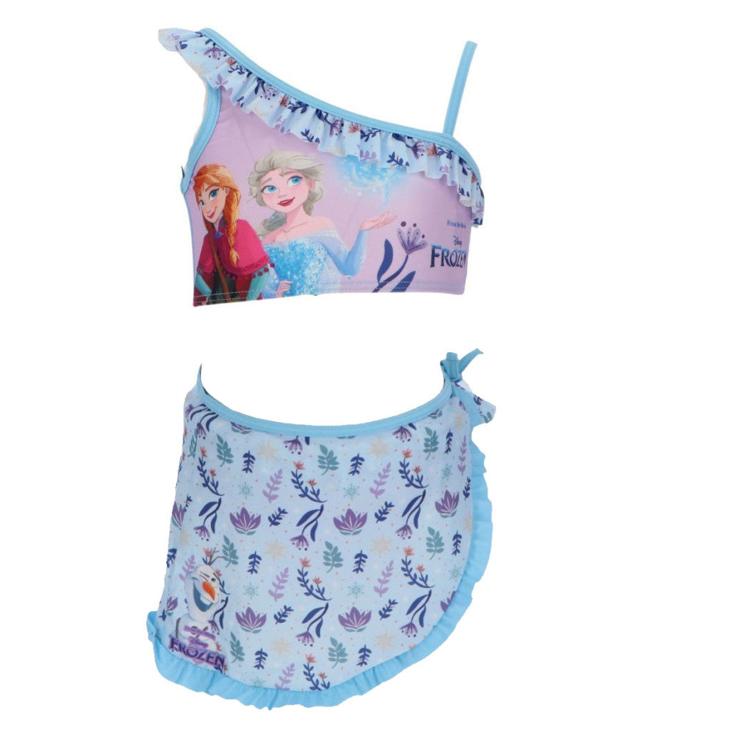 Disney Frozen bērnu bikini un sarongs komplekts 3-8 gadi