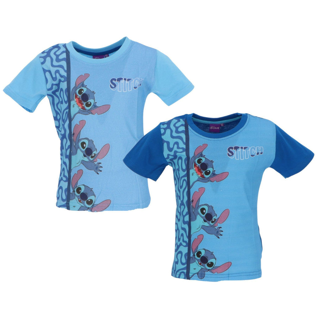 Disney Lilo un Stitch Loving Look bērnu īsais krekliņš, topiņš 3-8 gadi