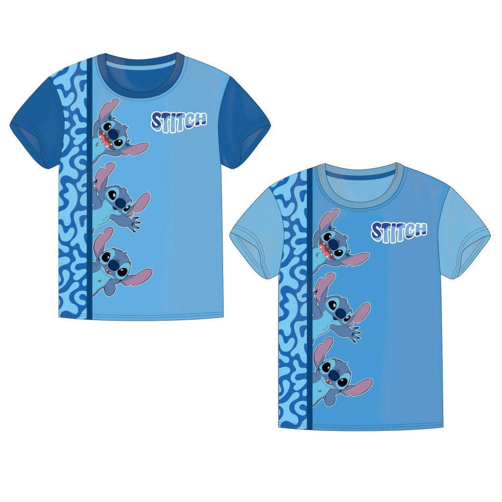 Disney Lilo un Stitch Loving Look bērnu īsais krekliņš, topiņš 3-8 gadi