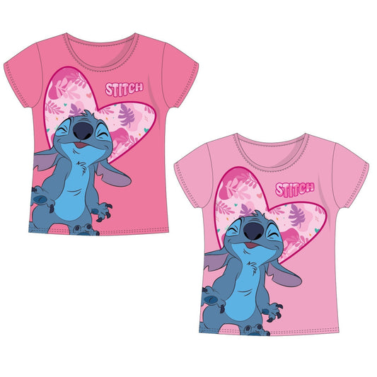 Disney Lilo un Stitch Fun bērnu īsais T-krekls, topiņš 3-8 gadi
