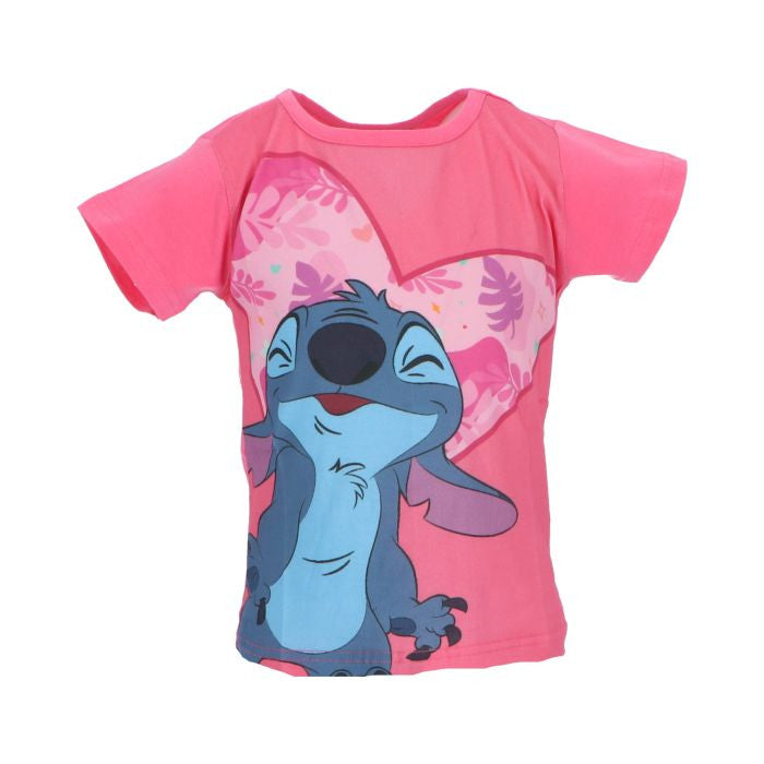 Disney Lilo un Stitch Fun bērnu īsais T-krekls, topiņš 3-8 gadi