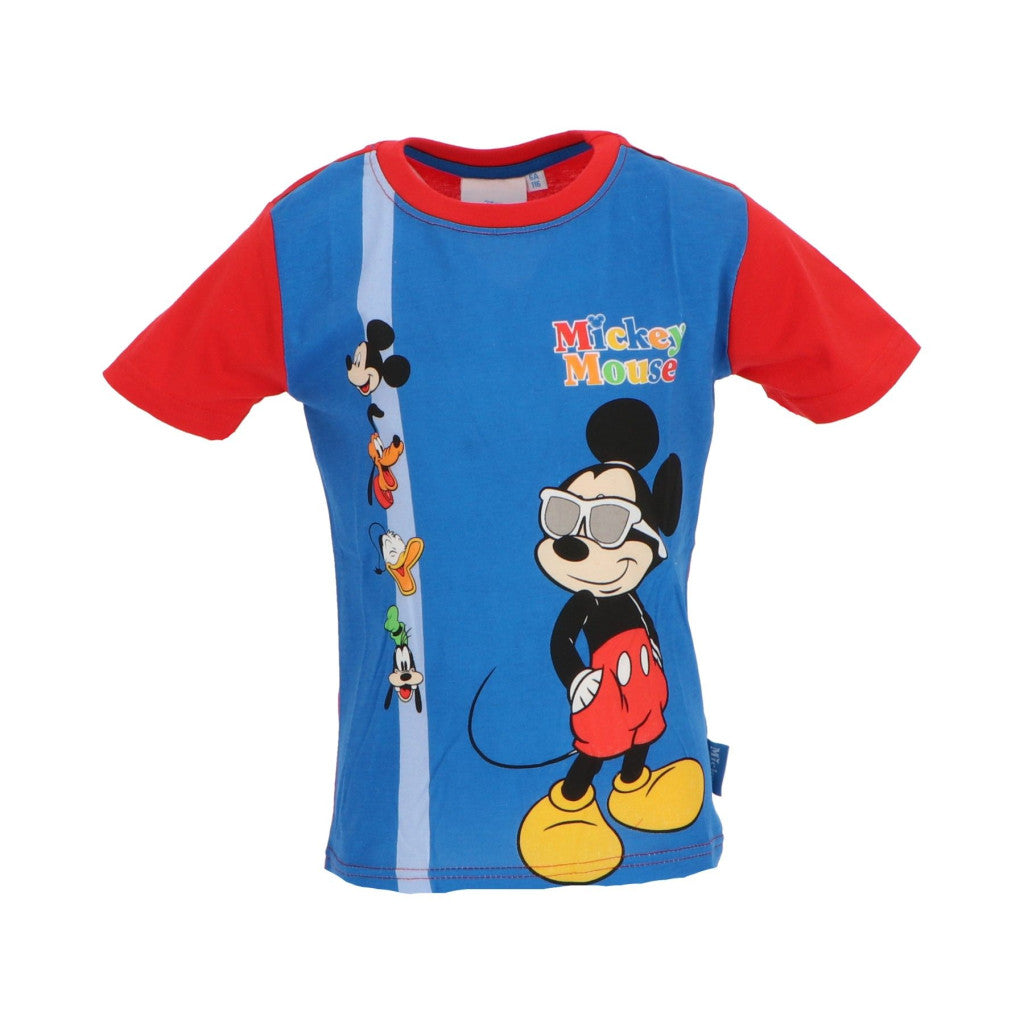 Disney Mickey Summer bērnu īsais T-krekls, topiņš 2-6 gadi