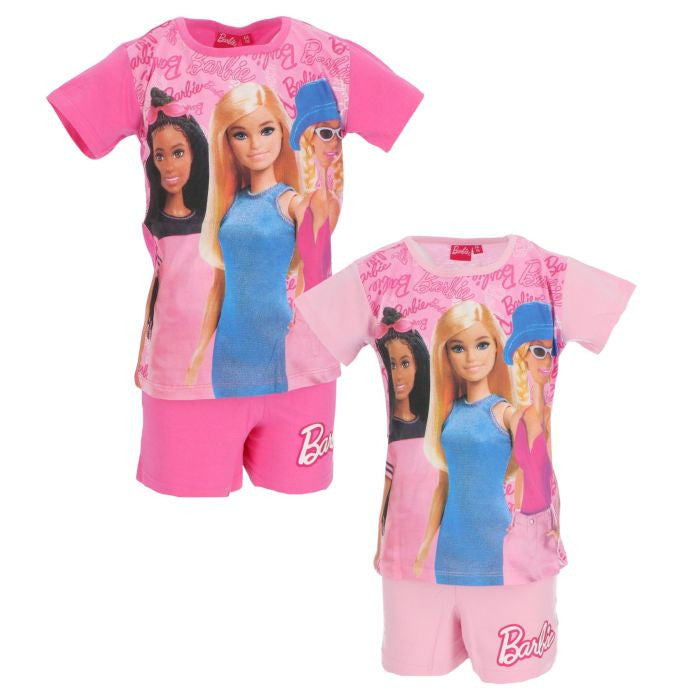 Barbie modernā bērnu īsā pidžama 3-8 gadi