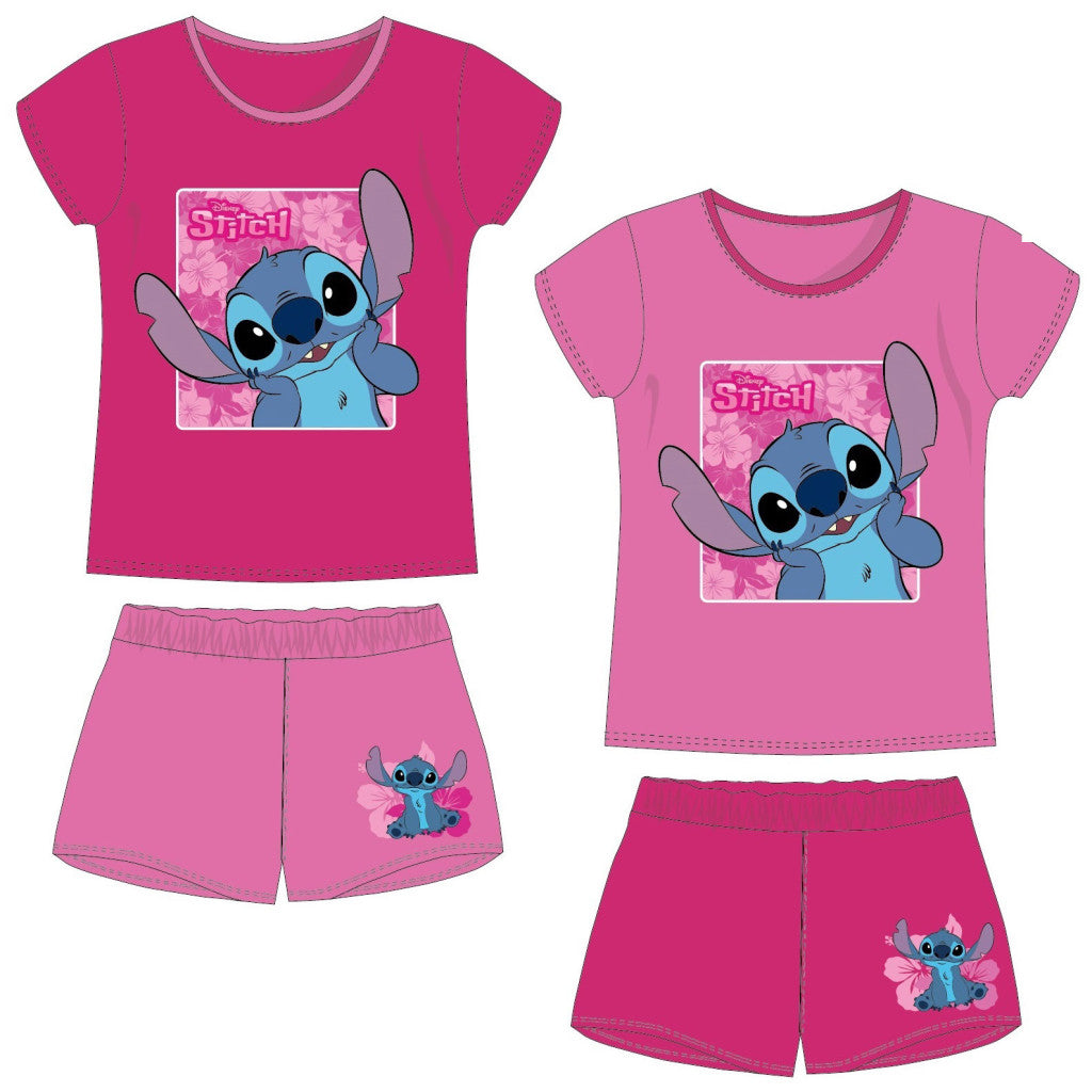 Disney Lilo un Stitch pārsteiguma bērnu īsā pidžama 3-8 gadi