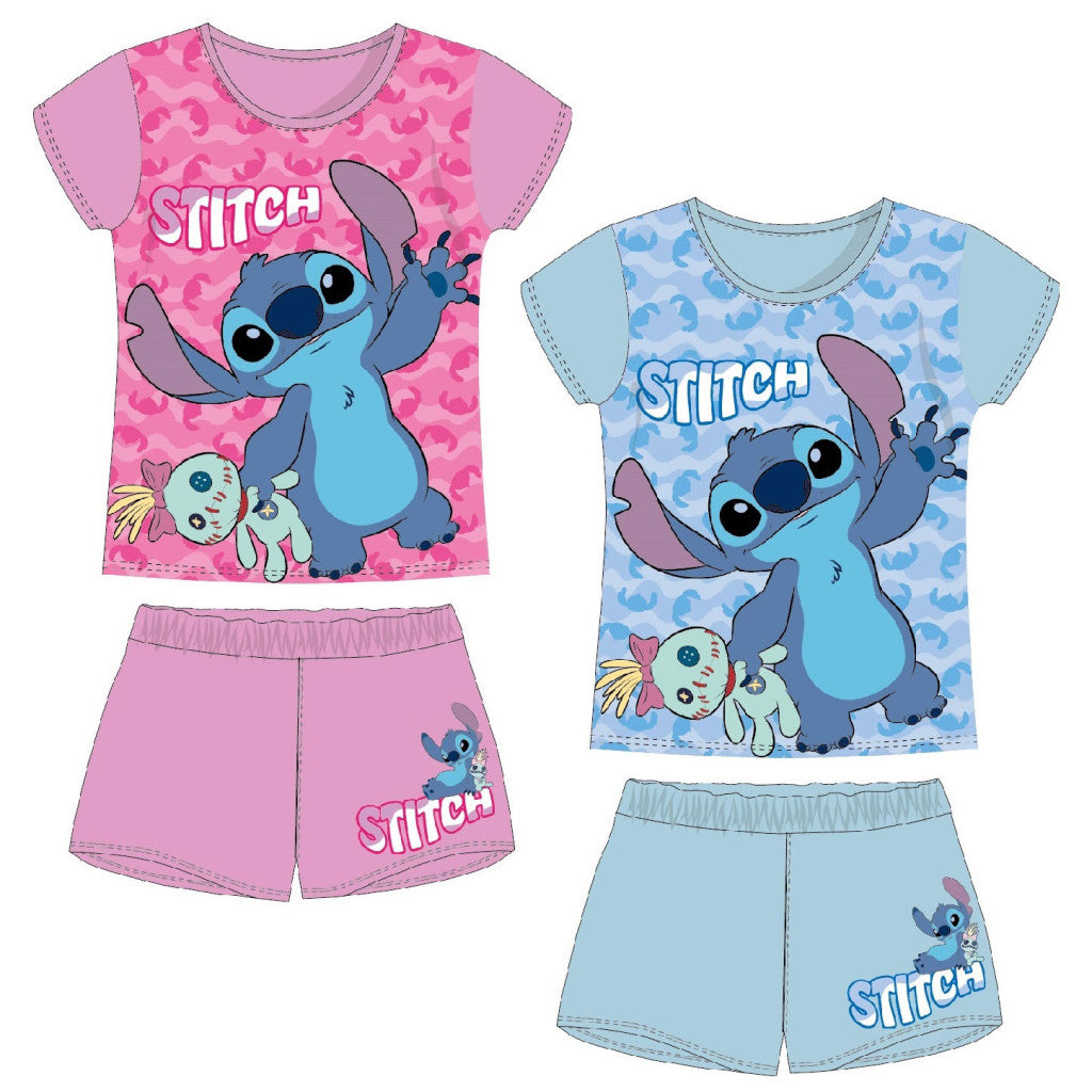Disney Lilo un Stitch Scrump bērnu īsā pidžama 3-8 gadi