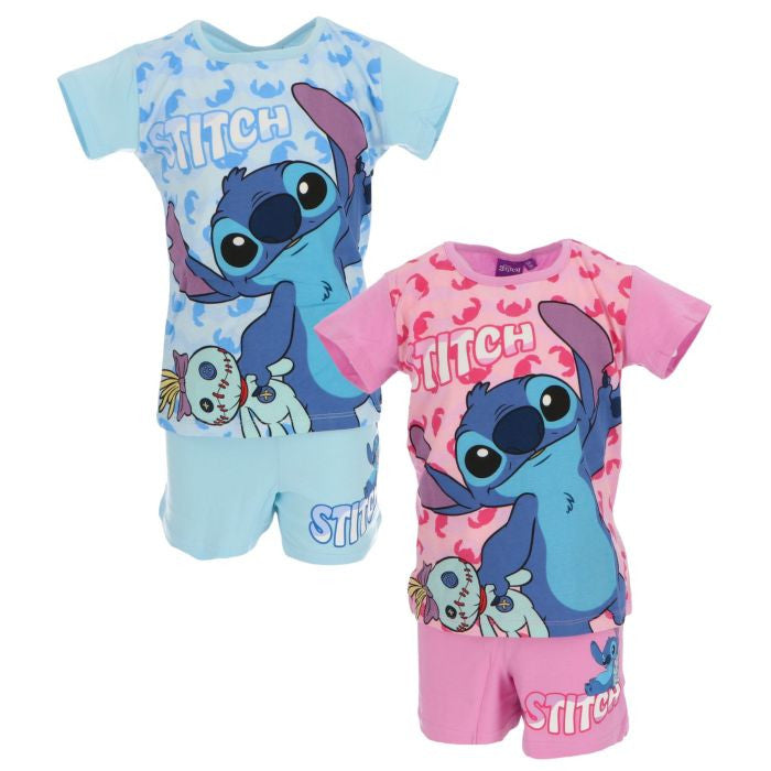 Disney Lilo un Stitch Scrump bērnu īsā pidžama 3-8 gadi