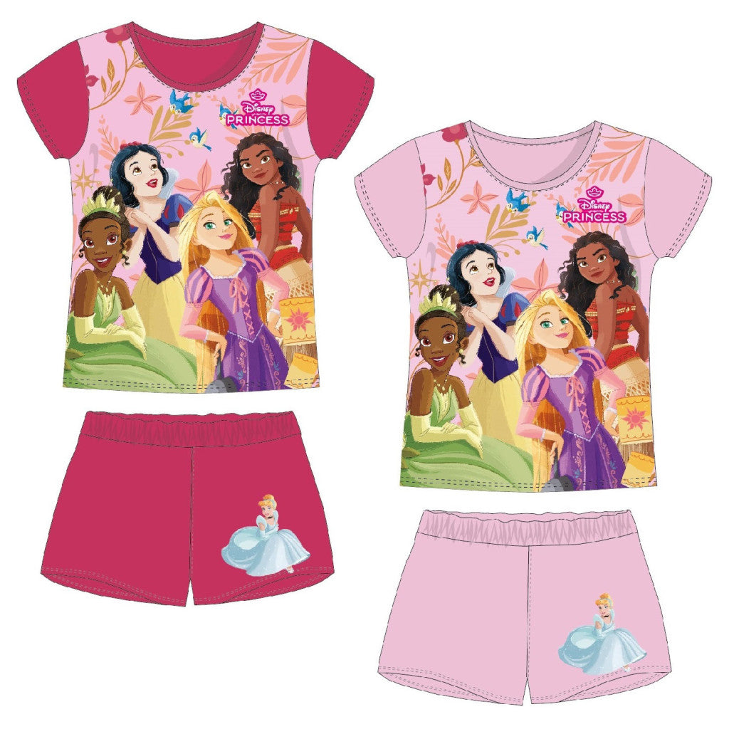 Disney Princess Friendship bērnu īsā pidžama 2-6 gadi