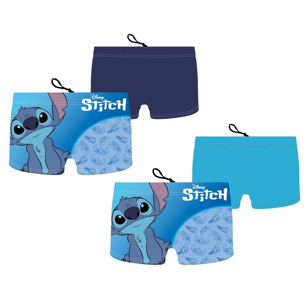 Disney Lilo un Stitch bērnu peldbikses, īsās, 3-8 gadi
