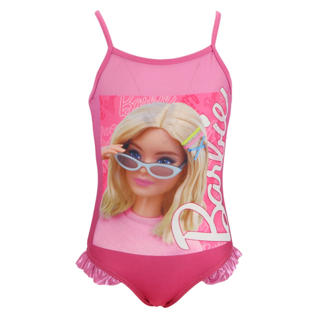 Barbie stila bērnu peldkostīma un sarongu komplekts vecumā no 3 līdz 8 gadiem