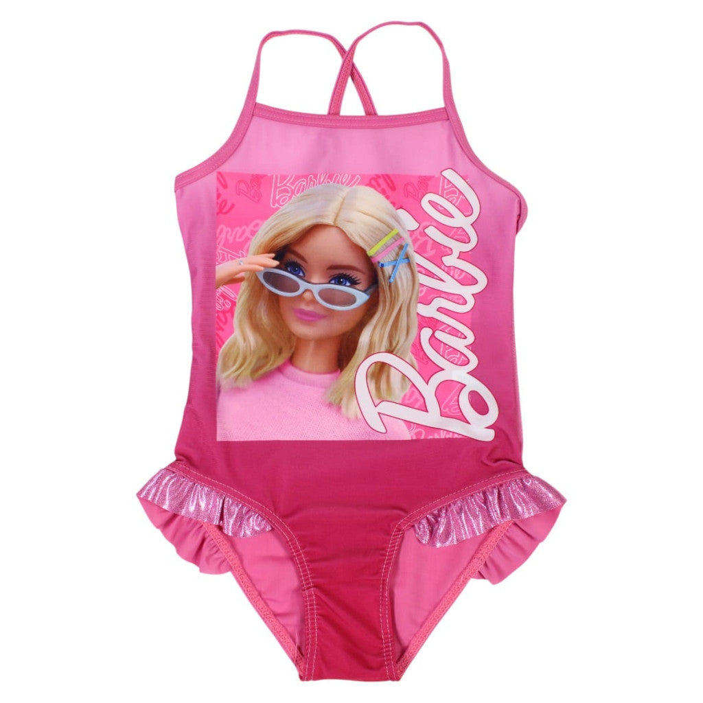 Barbie stila bērnu peldkostīma un sarongu komplekts vecumā no 3 līdz 8 gadiem