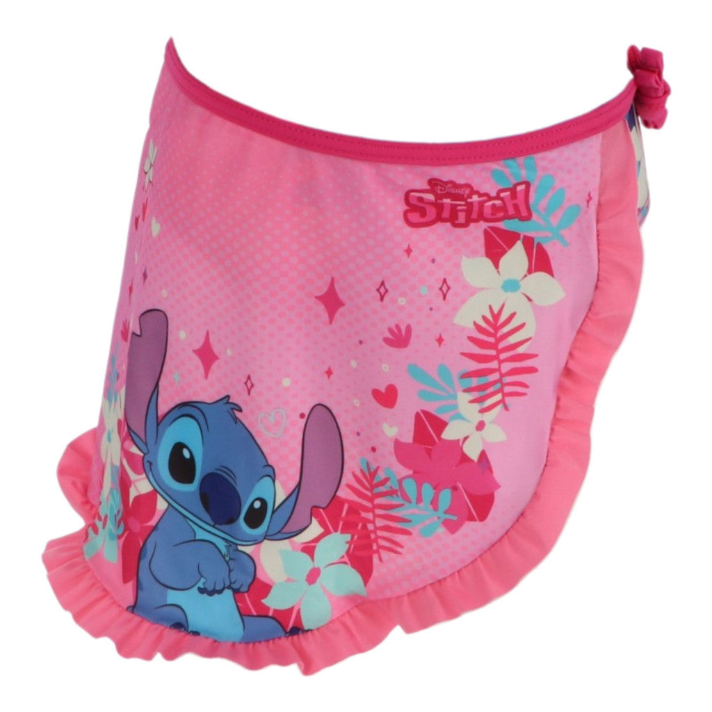 Disney Lilo un Stitch rozā bērnu peldkostīma un sarongu komplekts 3-8 gadi