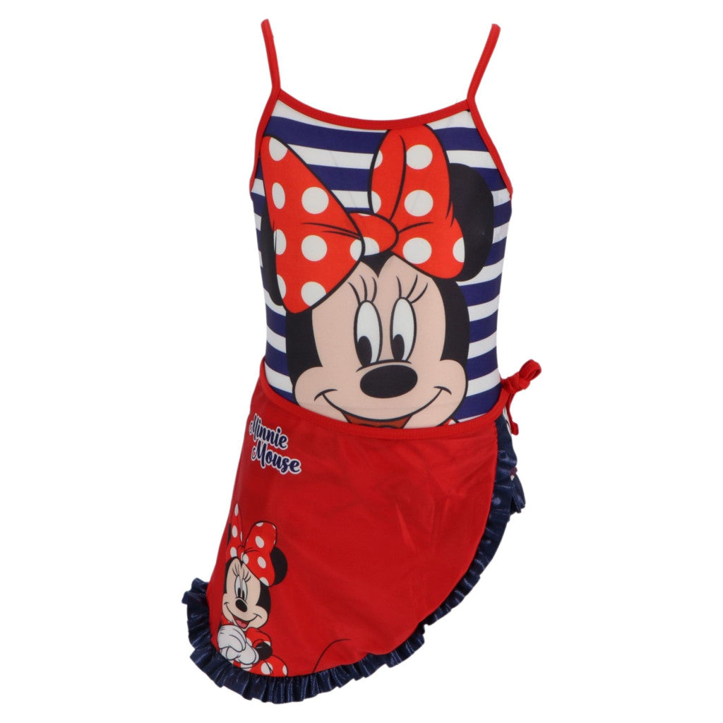 Disney Minnie Chic bērnu peldkostīma un sarongu komplekts 3-8 gadi
