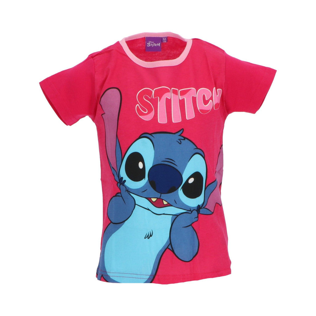 Disney Lilo un Stitch pārsteiguma bērnu īsais T-krekls, topiņš 3-8 gadi