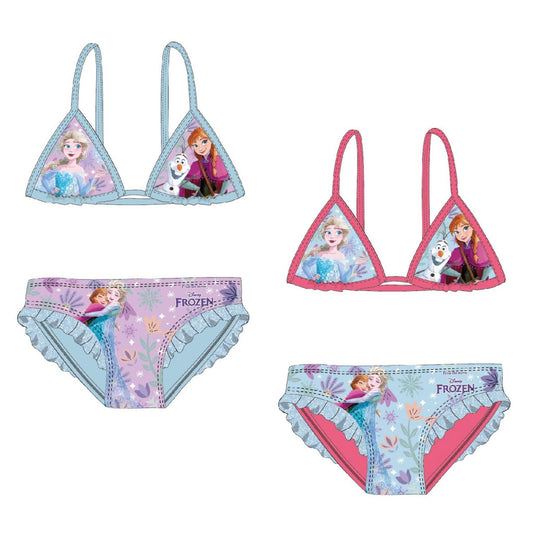 Disney Frozen Sisters of Snow bērnu peldkostīms, bikini 3-8 gadi