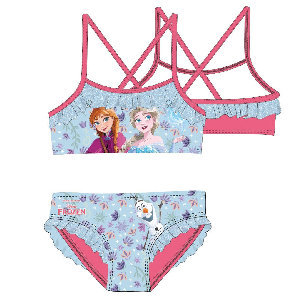 Disney Frozen bērnu peldkostīms, bikini 3-8 gadi