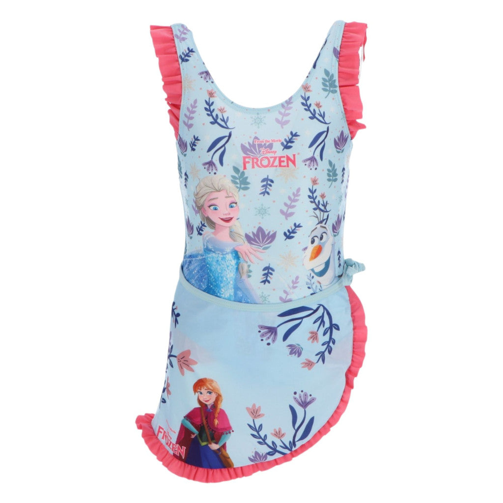 Disney Frozen bērnu peldkostīma un sarongu komplekts 3-8 gadi