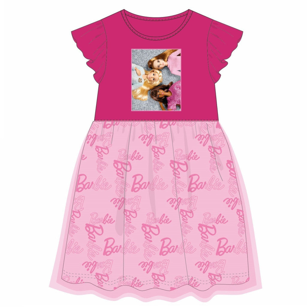 Barbie Glam bērnu vasaras kleita 3-8 gadi