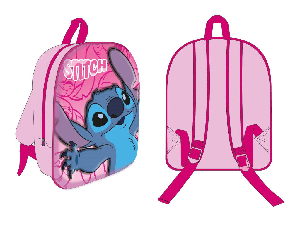 Disney Lilo un Stitch Galactic Hug 3D mugursoma, soma 30 cm