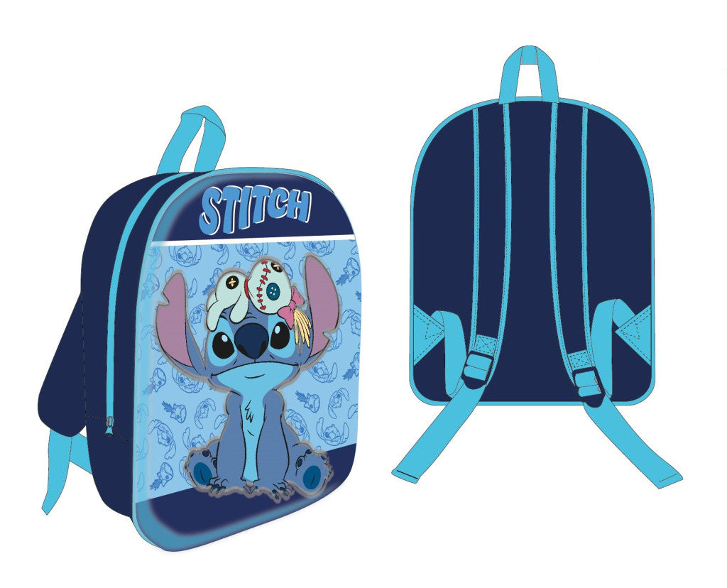 Disney Lilo un Stitch Mischief 3D mugursoma, soma 30 cm