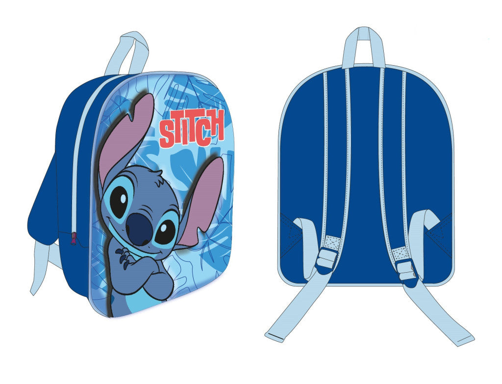 Disney Lilo un Stitch Alien Vibes 3D mugursoma, soma 30 cm