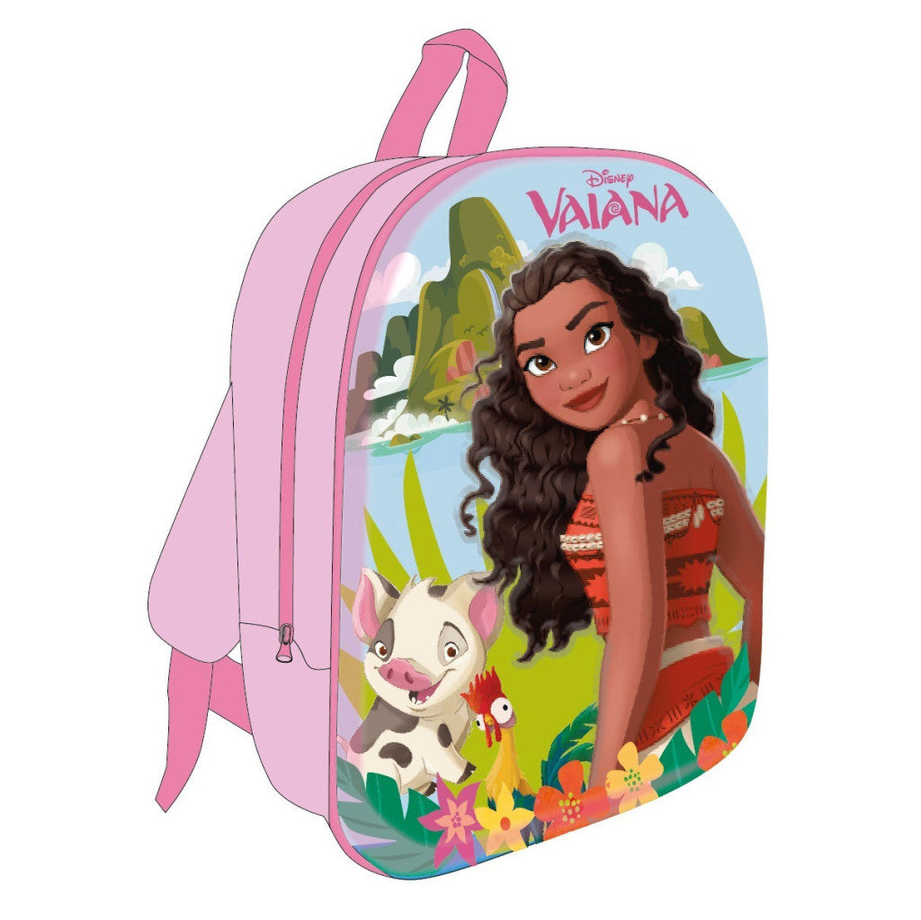 Disney Vaiana Voyage Vibes 3D mugursoma, 30 cm soma