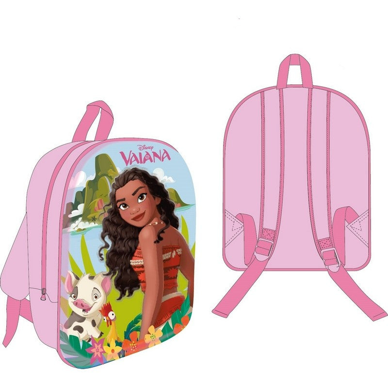 Disney Vaiana Voyage Vibes 3D mugursoma, 30 cm soma