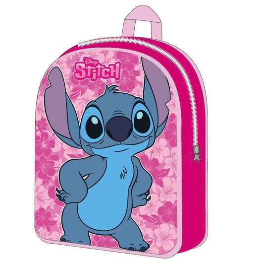 Disney Lilo un Stitch Pink Leaf mugursoma, soma 30 cm
