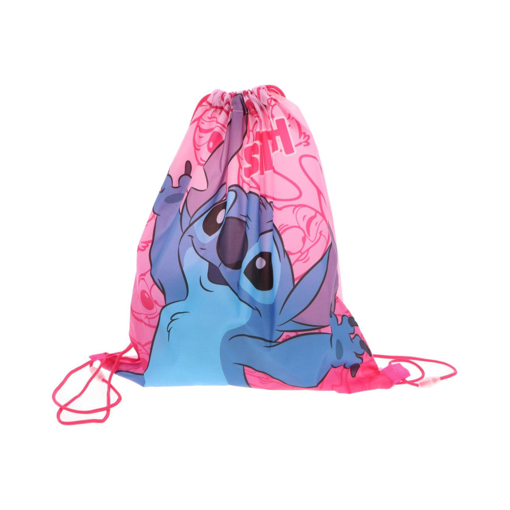 Disney Lilo un Stitch Pink Planet sporta soma, sporta soma 40 cm