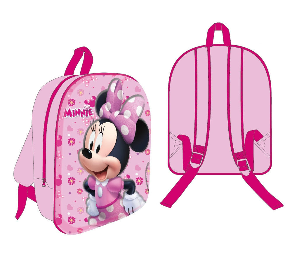 Disney Minnie Pink Paradise 3D mugursoma, soma 30 cm