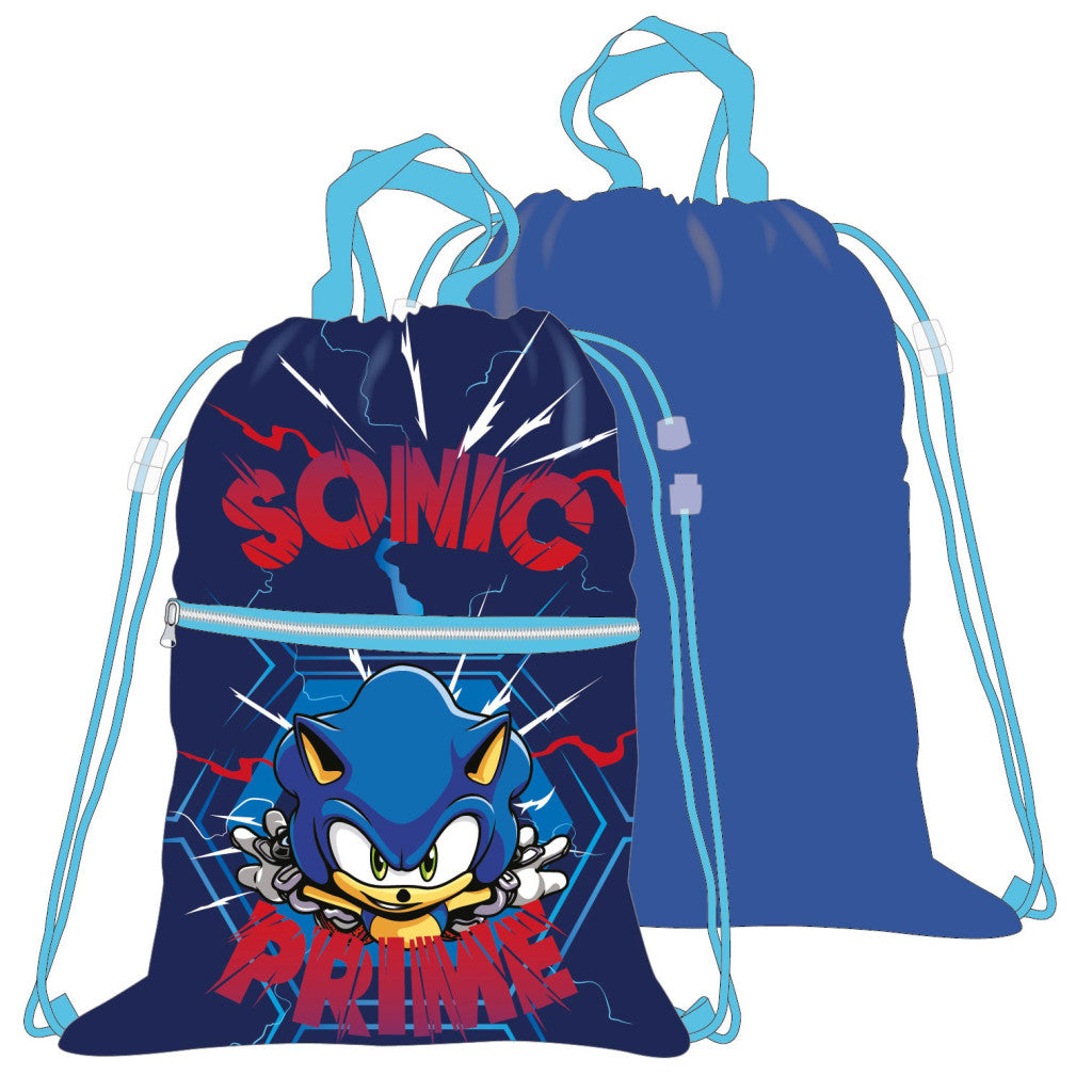 Sonic the Hedgehog Prime Deluxe sporta soma, sporta maiss 45 cm