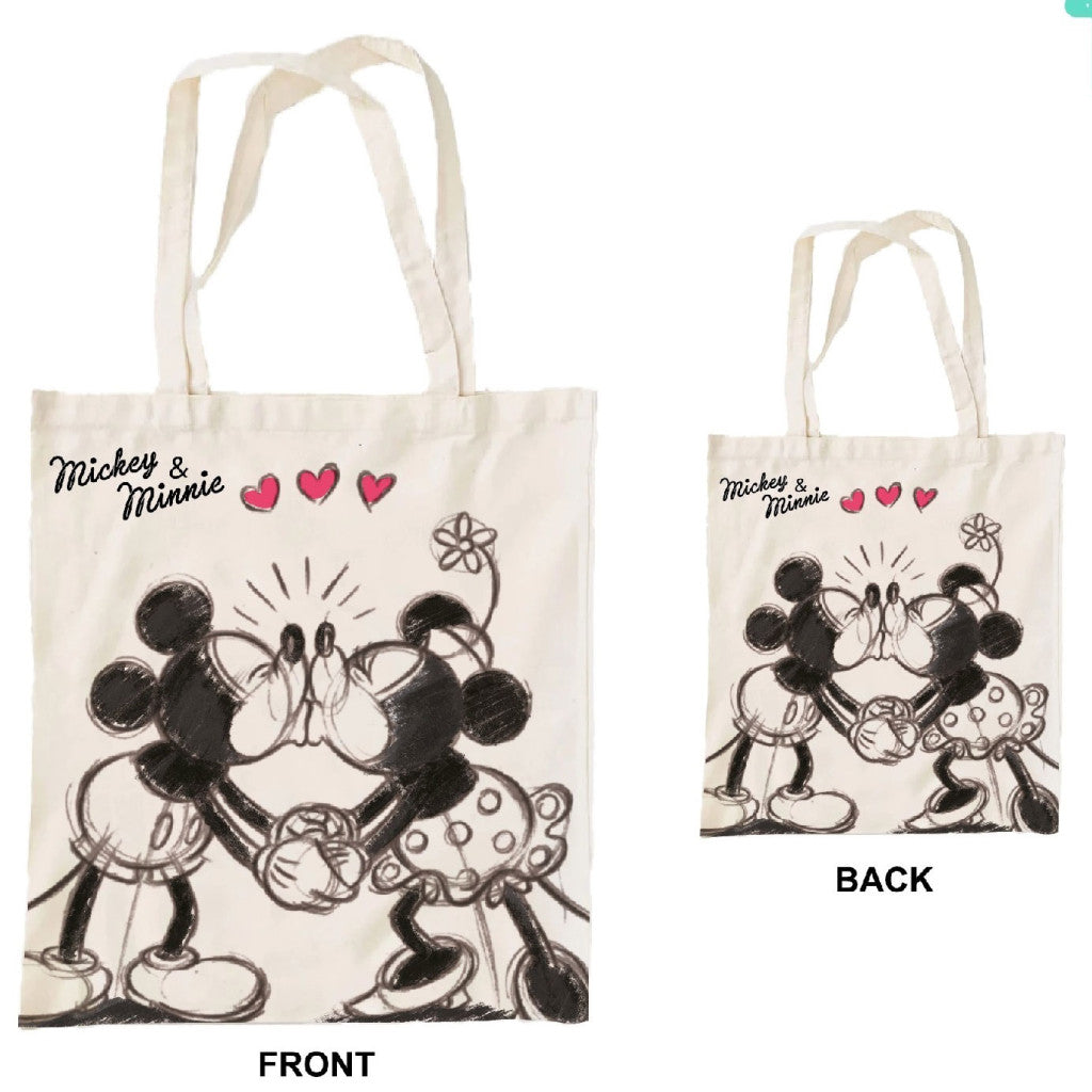 Disney Minnie Mickey Kiss audekla iepirkumu soma 44 cm