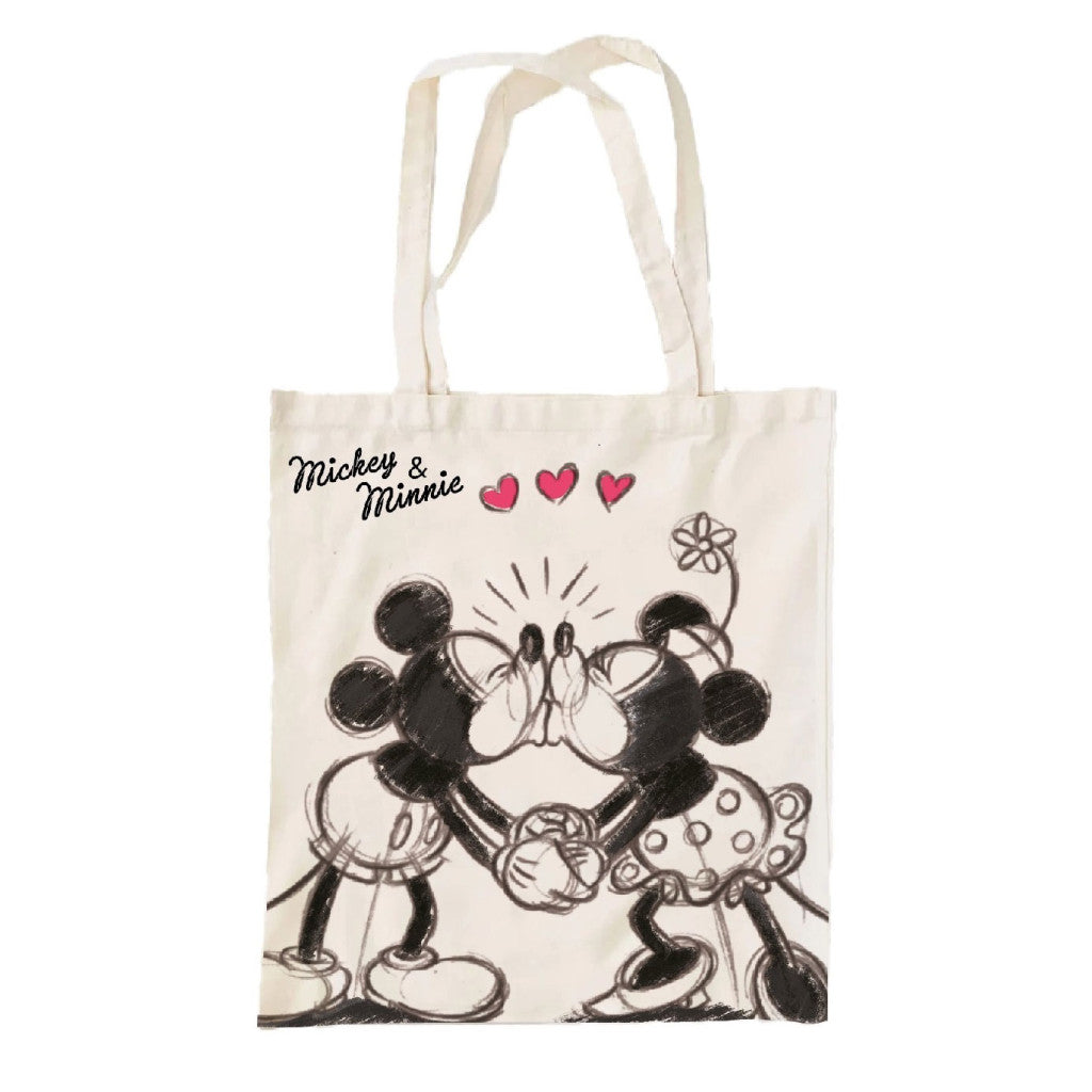 Disney Minnie Mickey Kiss audekla iepirkumu soma 44 cm