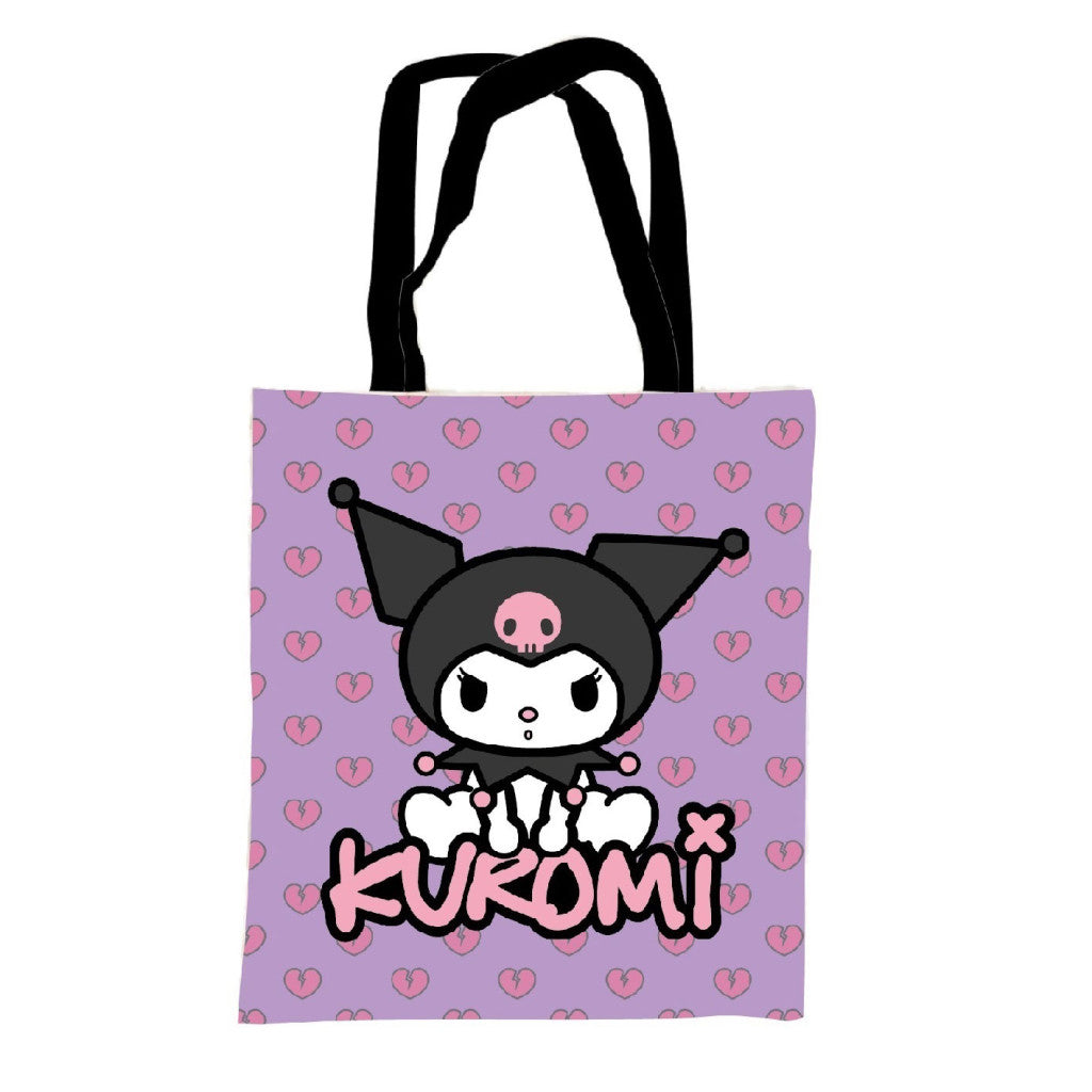 Hello Kitty Kuromi audekla iepirkumu soma 44 cm
