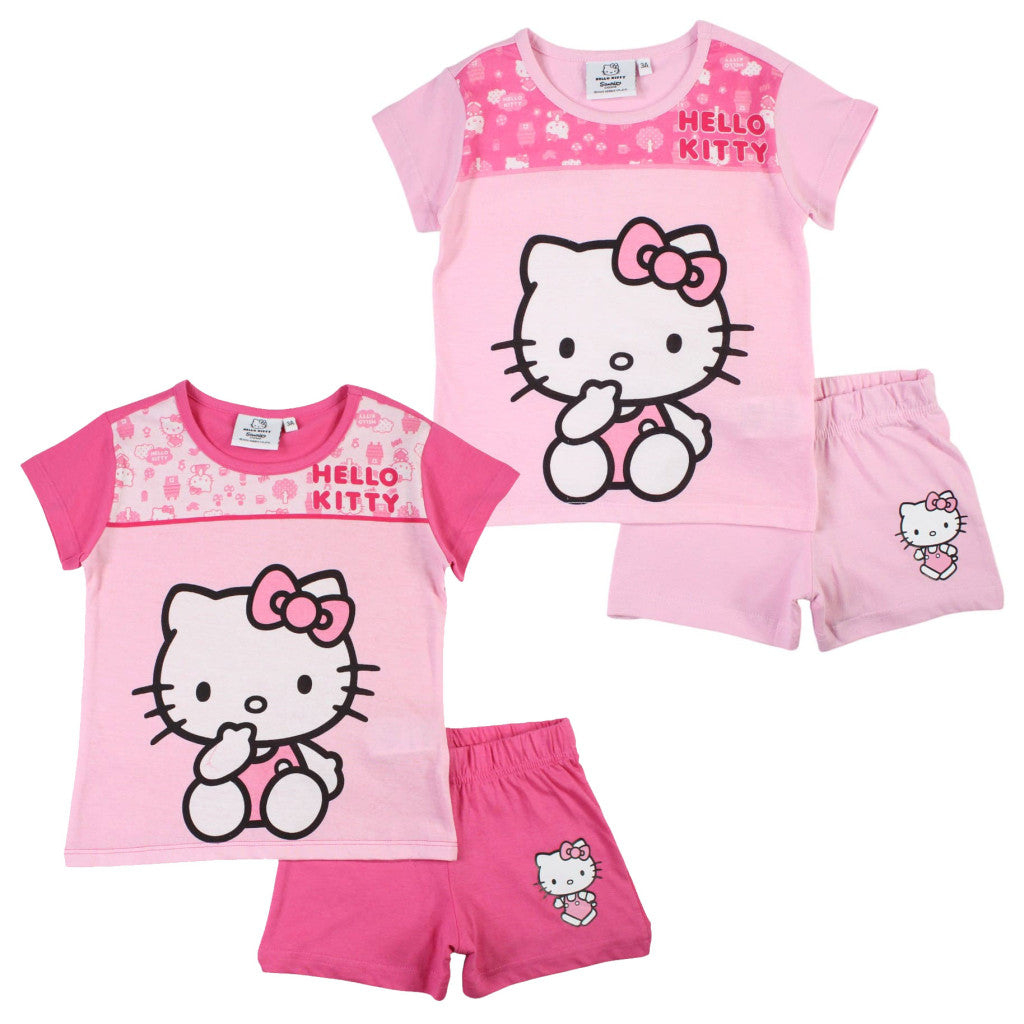 Hello Kitty Cutie bērnu īsā pidžama 3-8 gadi