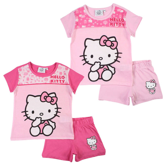 Hello Kitty Cutie bērnu īsā pidžama 3-8 gadi