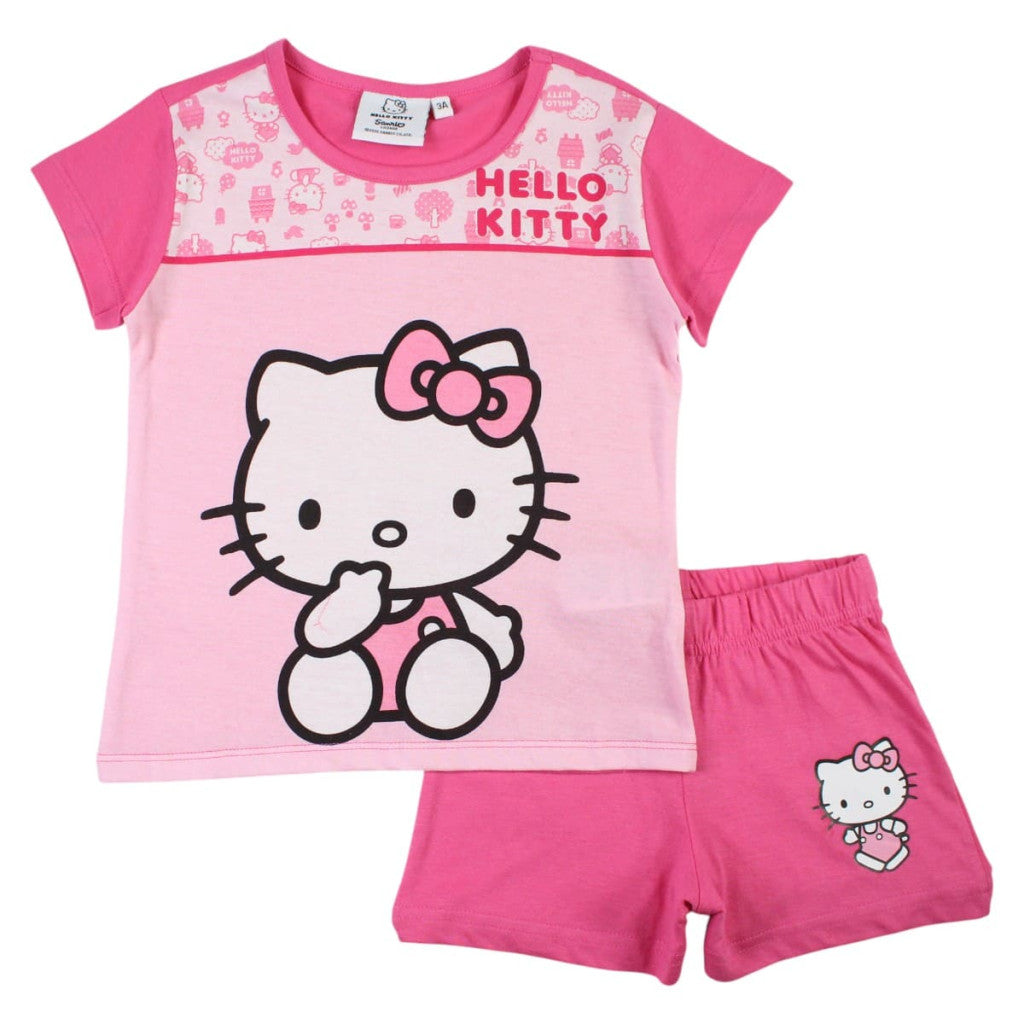 Hello Kitty Cutie bērnu īsā pidžama 3-8 gadi