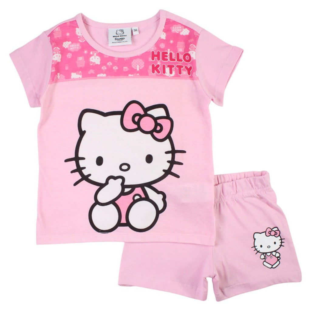 Hello Kitty Cutie bērnu īsā pidžama 3-8 gadi