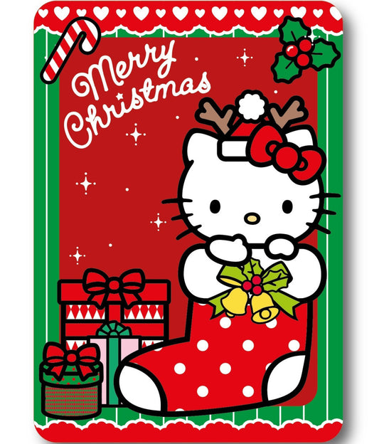 Hello Kitty svētku prieka Ziemassvētku polārā flīsa sega 100x140cm