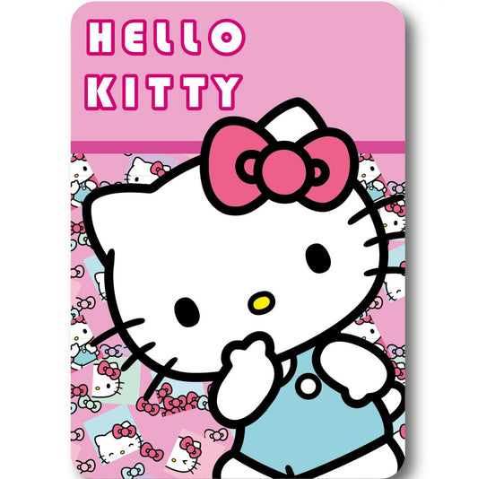Hello Kitty mīlīgā flīsa sega 100x140cm