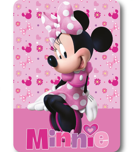 Disney Minnie Lovely Charm flīsa sega 100x140cm