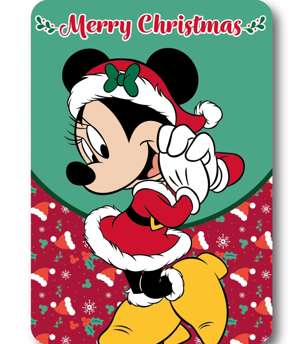 Disney Minnie Merry Moments Ziemassvētku polārā sega 100x140cm