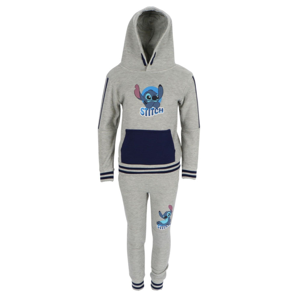 Disney Lilo un Stitch pelēks bērnu treniņtērps, skriešanas komplekts 2-8 gadi / 92-128 cm