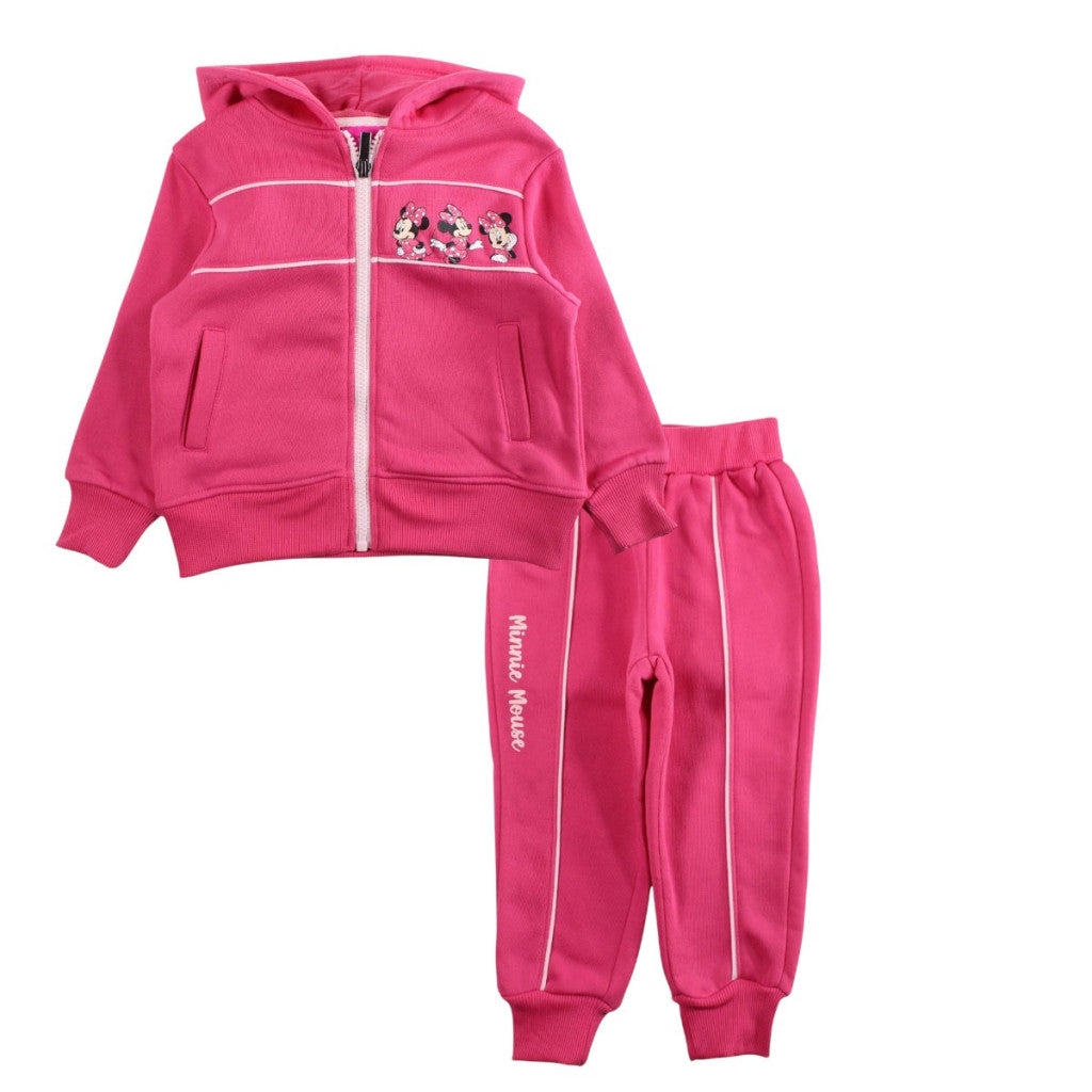 Disney Minnie Mode Pink bērnu treniņtērps, skriešanas komplekts 2-8 gadi / 92-128 cm