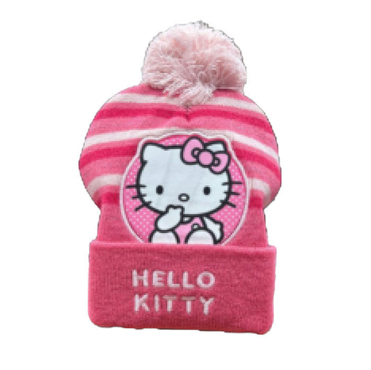 Hello Kitty tumši rozā bērnu cepure