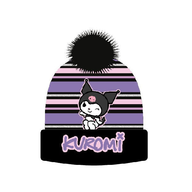 Hello Kitty Kuromi melna bērnu cepure