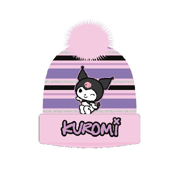 Hello Kitty Kuromi rozā bērnu cepure